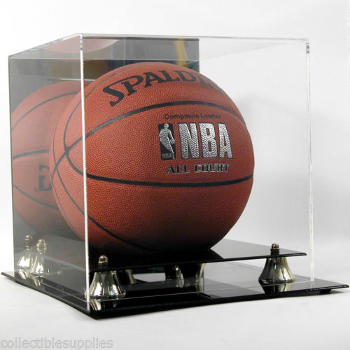 Basketball Display Case with Mirror